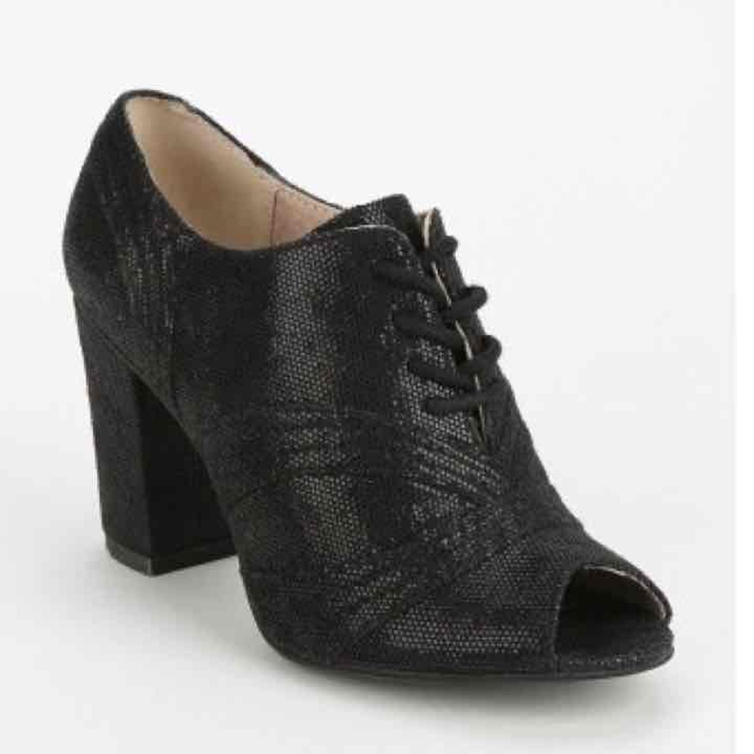 Seychelles Peep-Toe Oxford Pump, 7