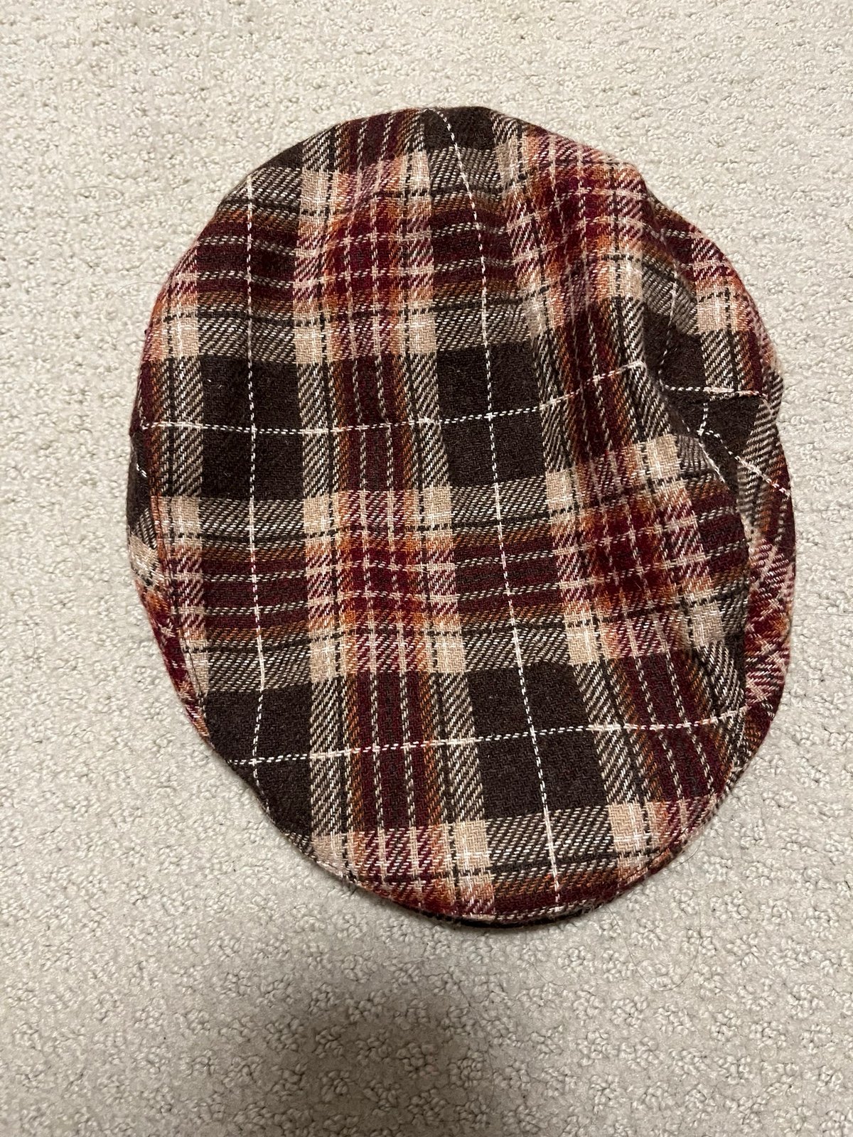 Brixton wool houndstooth peaky blinders cap
