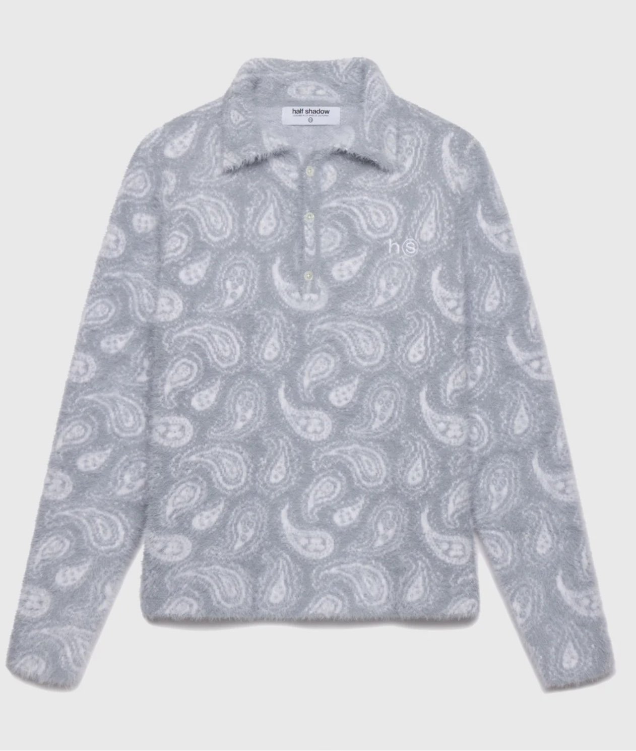 ICE BLUE MINK POLO by half moon
