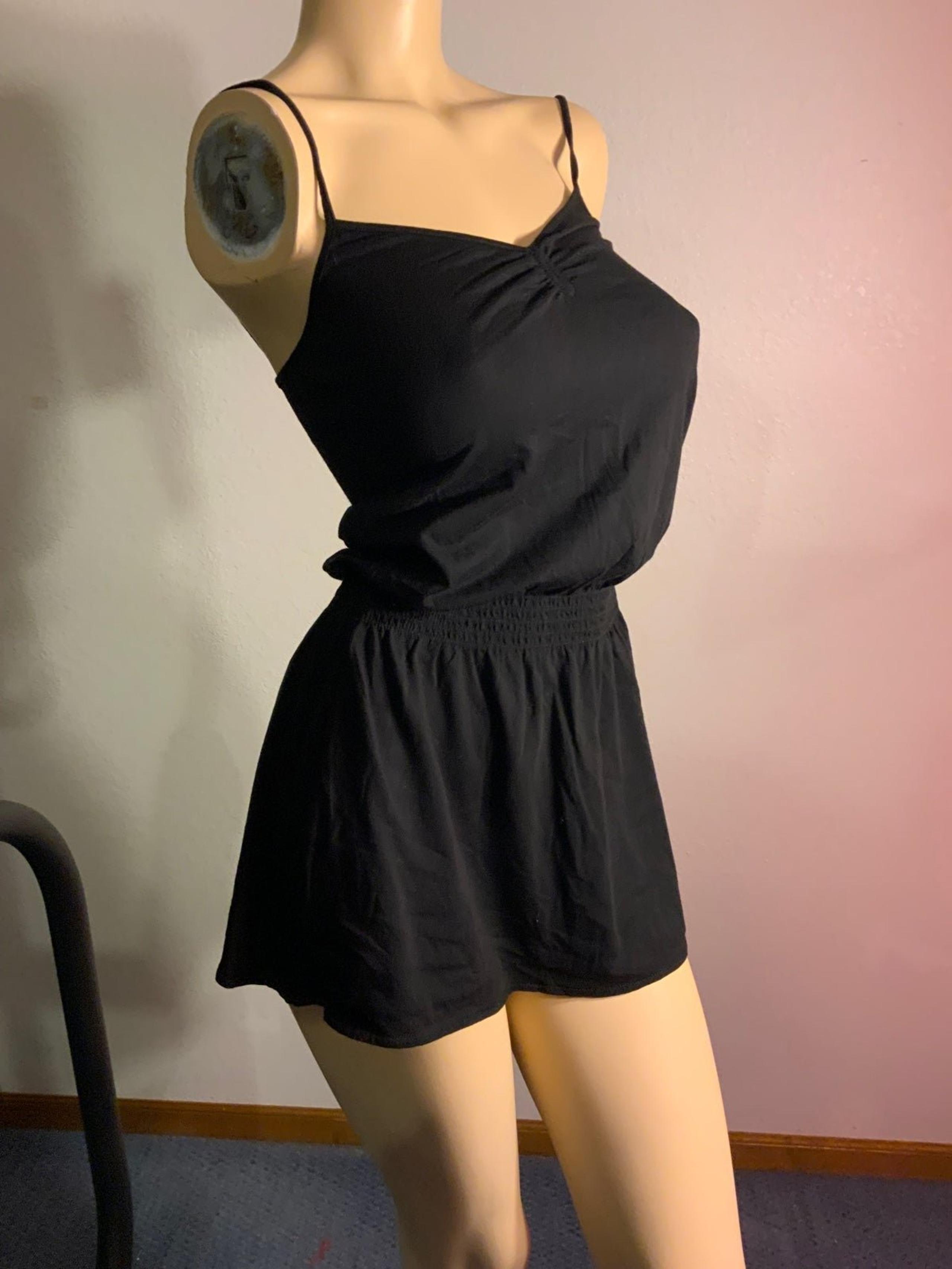 Roxy women’s swimsuit coverup jumper black size S NWT