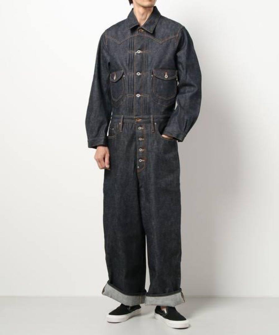 SUGARHILL Dark Blue Denim Overalls