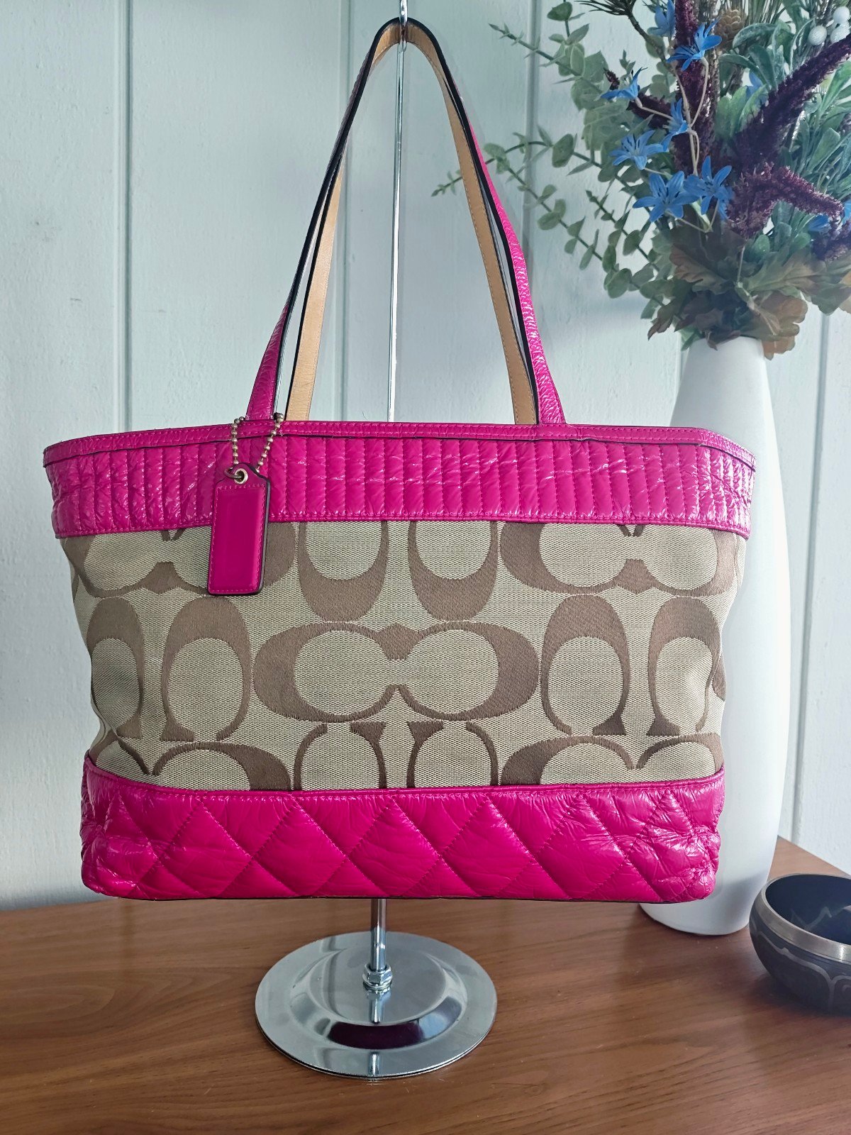 Coach Quilted Poppy Bag