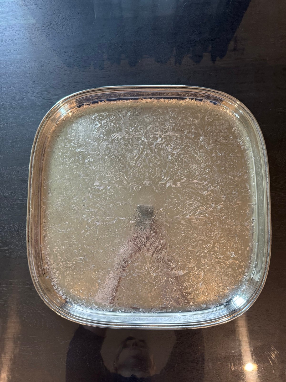 Vintage Silver-plated tray