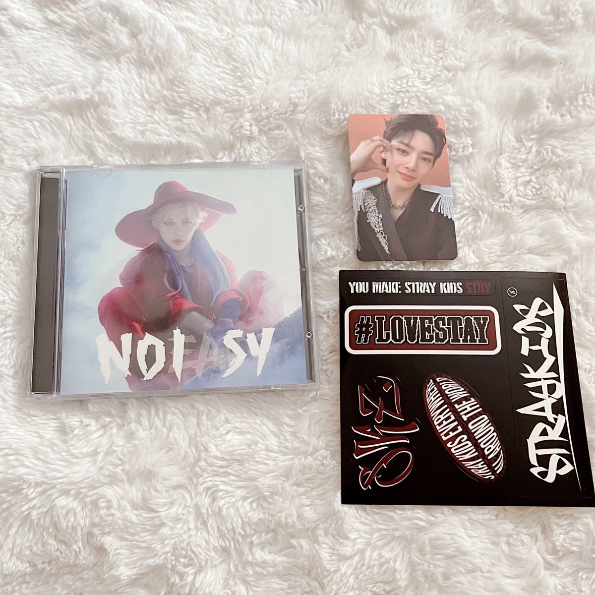 Stray Kids SKZ NOEASY Felix Jewel Case with Jeongin Photocard Stray Kids SKZ NOEASY Felix Jewel Case with Jeongin Photocard