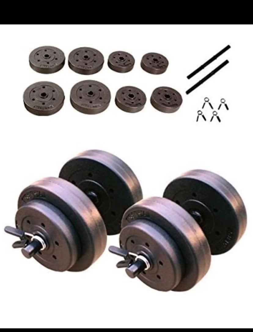 Cap barbell 40LB adjustable dumbbell set
