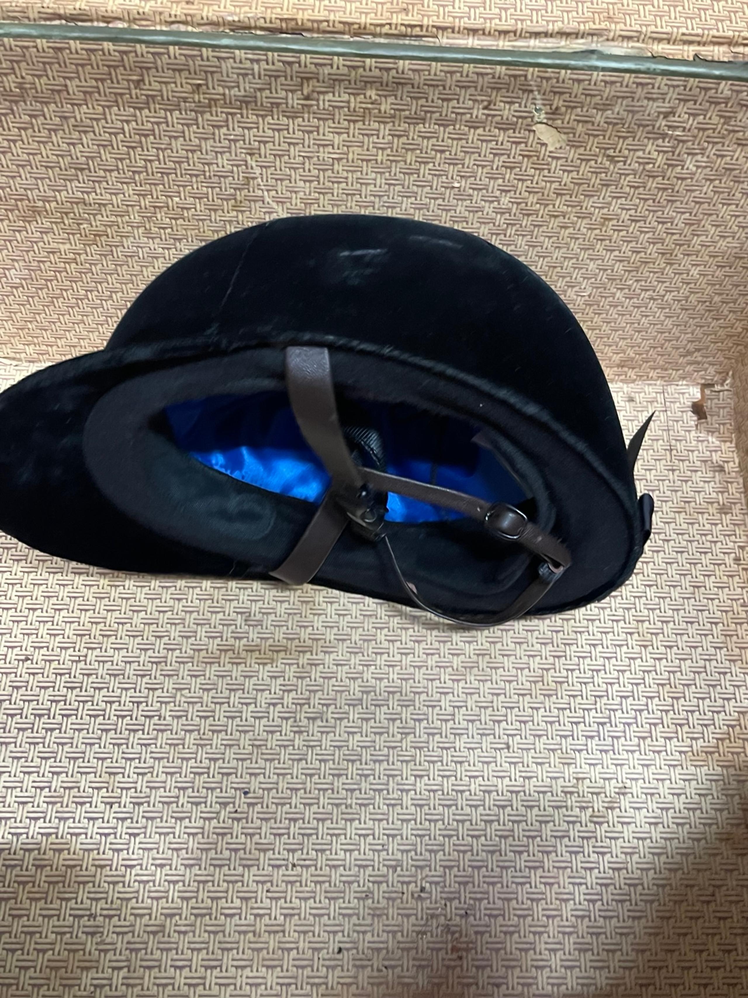 Troxel Black Velvet grand prix exeter equestrian riding helmet