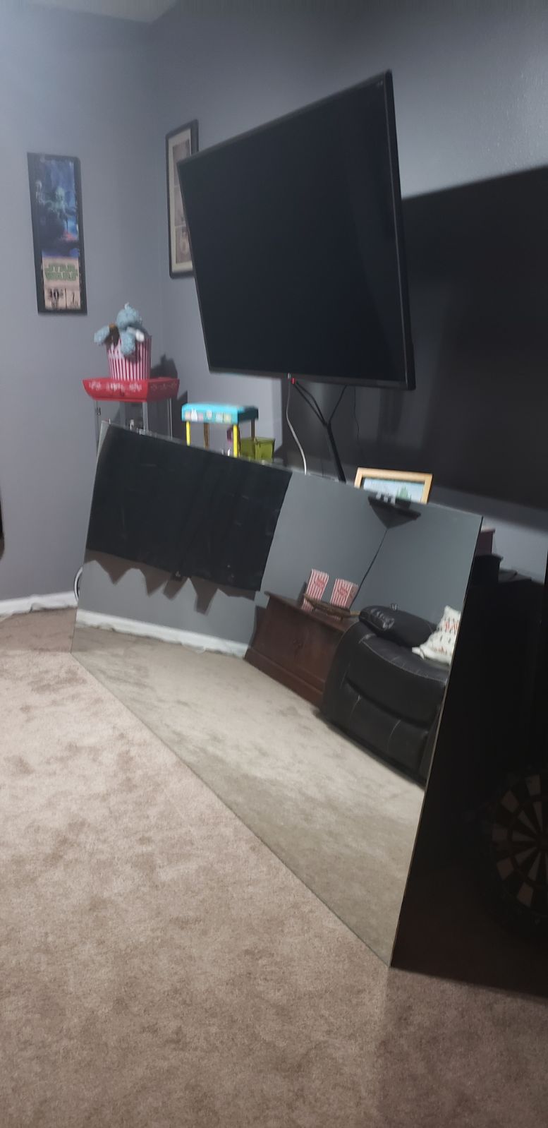 large mirror