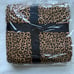 Little Sleepies Oversized Classic Leopard Cloud Blanket NIB