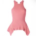 225 NEW CINQ A SEPT PINK SLEEVELESS RIBBED TOP
