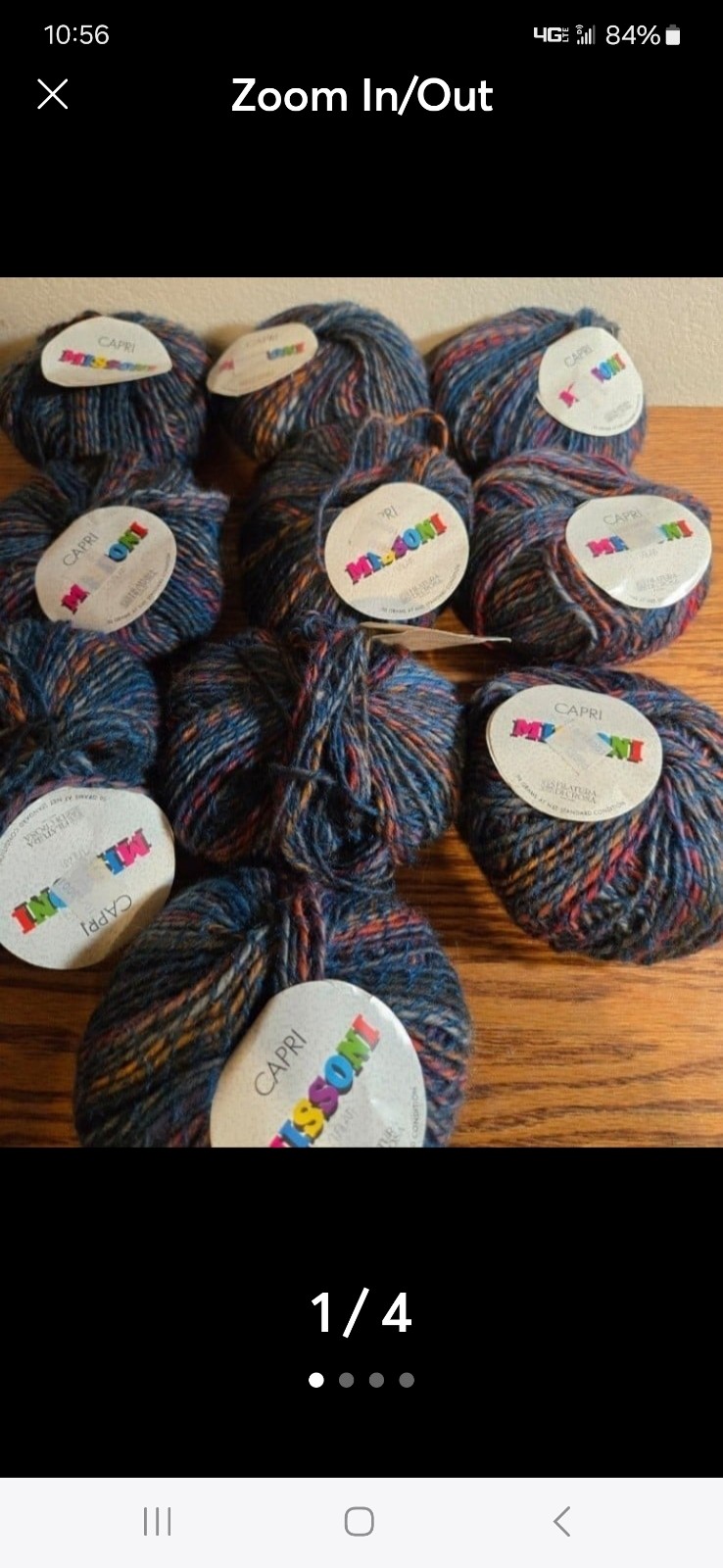 Filatura de crossa capri Missoni yarn lot