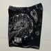 Fifty2Hundred Black Paisley AOP 7” Inseam Mesh Drawstring Basketball Shorts