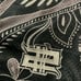 Fifty2Hundred Black Paisley AOP 7” Inseam Mesh Drawstring Basketball Shorts