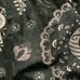 Fifty2Hundred Black Paisley AOP 7” Inseam Mesh Drawstring Basketball Shorts