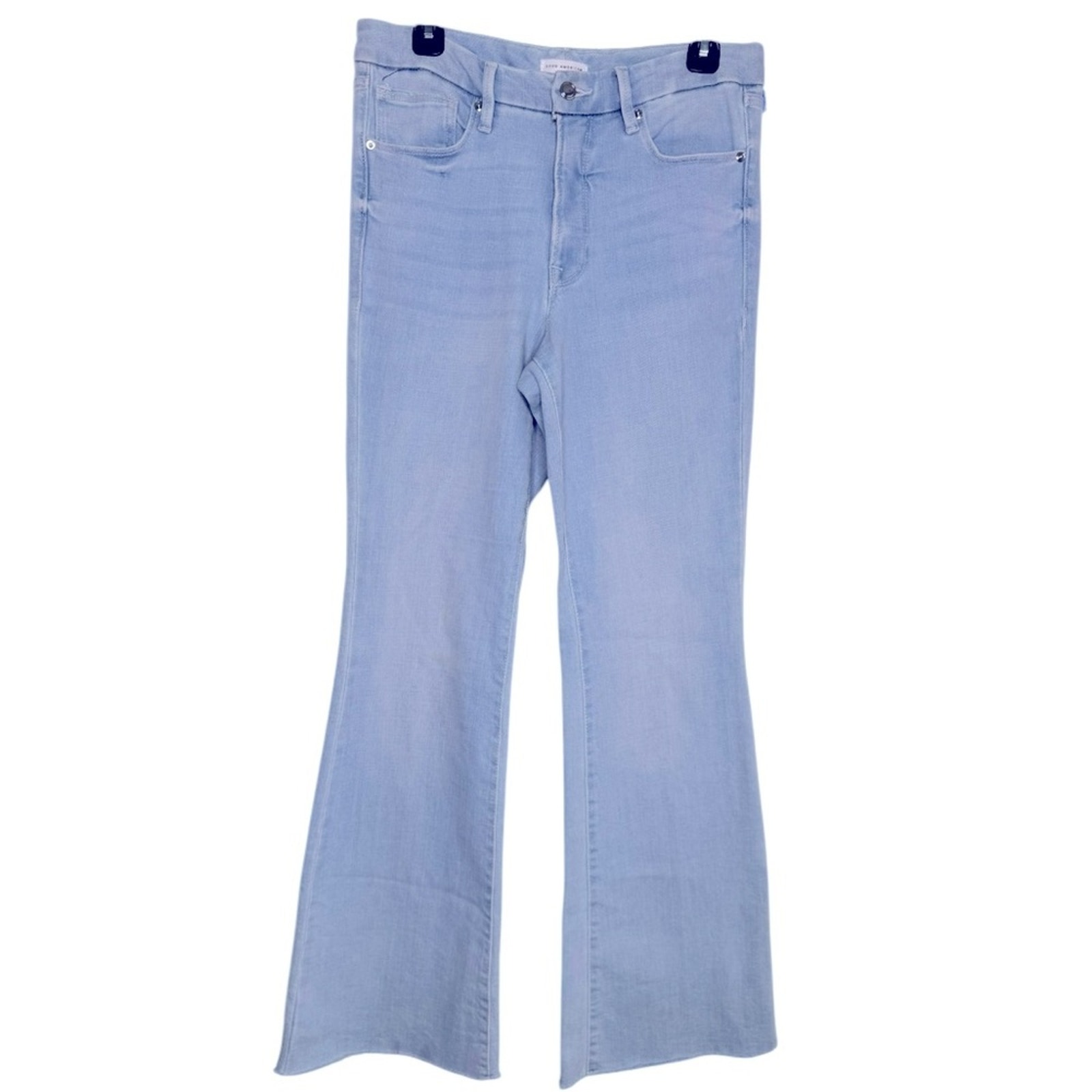 Good American Light Blue Women's Straight Leg Jeans Size 10/30