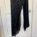 Vintage Y2K One Shoulder Beaded Pant Set Plus Sz Club Brat Summer Jean de Lys 12