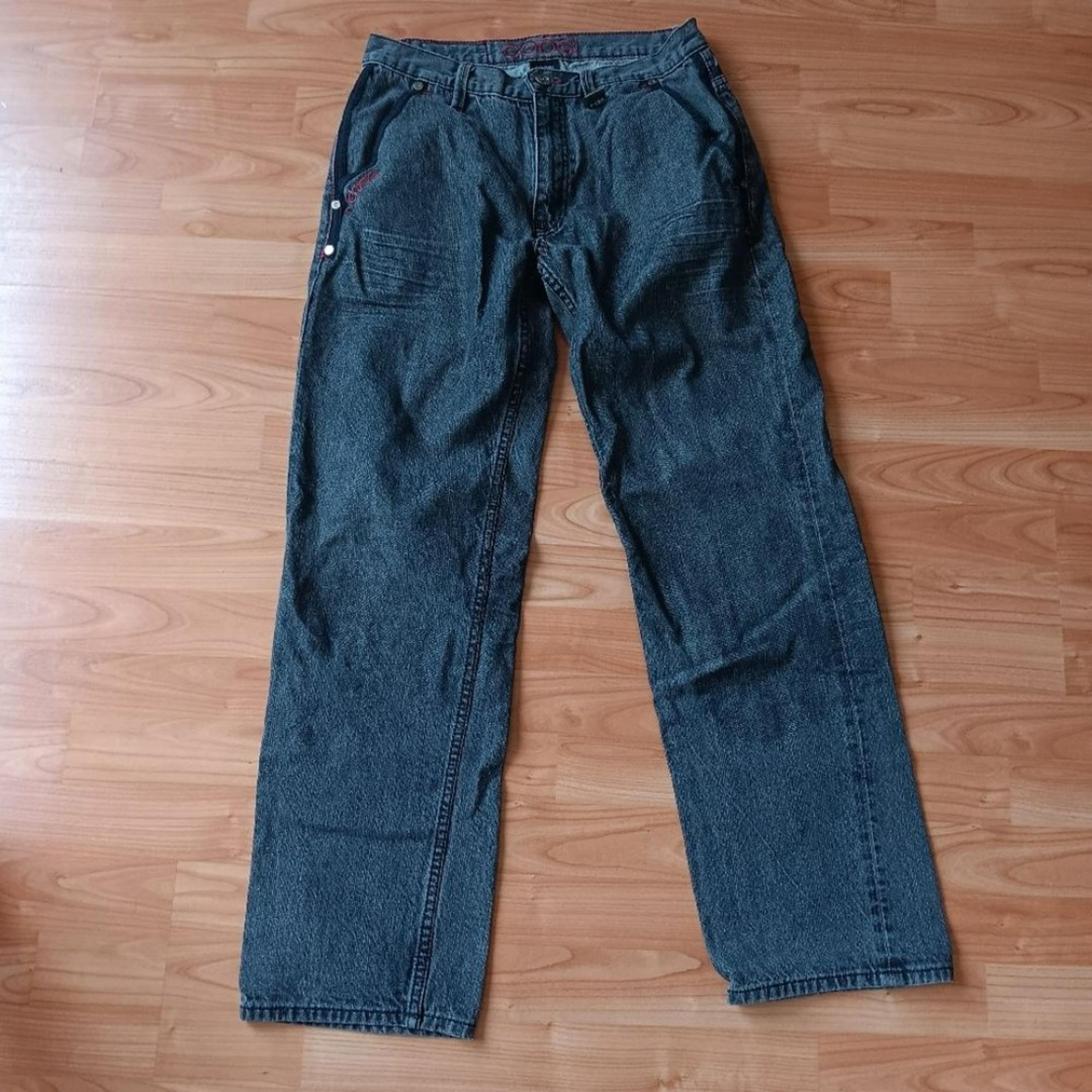 Coogi Grey Jeans Pants Skater Y2K 32x32 Grunge Streetwear