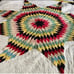 Antique 1900 to 1920 Amish Star of Bethlehem Handstitched