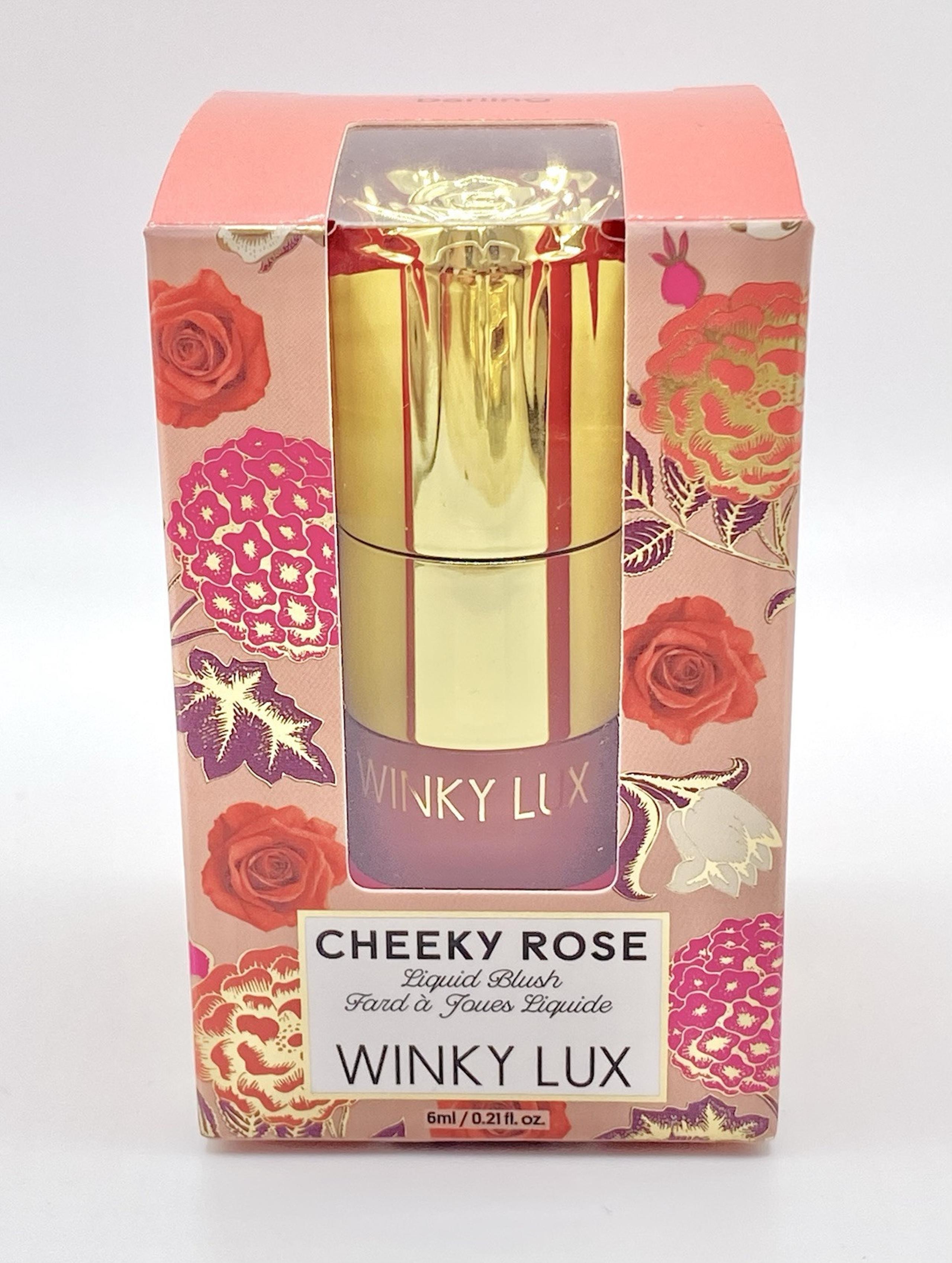 Winky Lux Cheeky Rose Liquid Blush in Shade ‘Darling’ (Peachy Pink) New in B