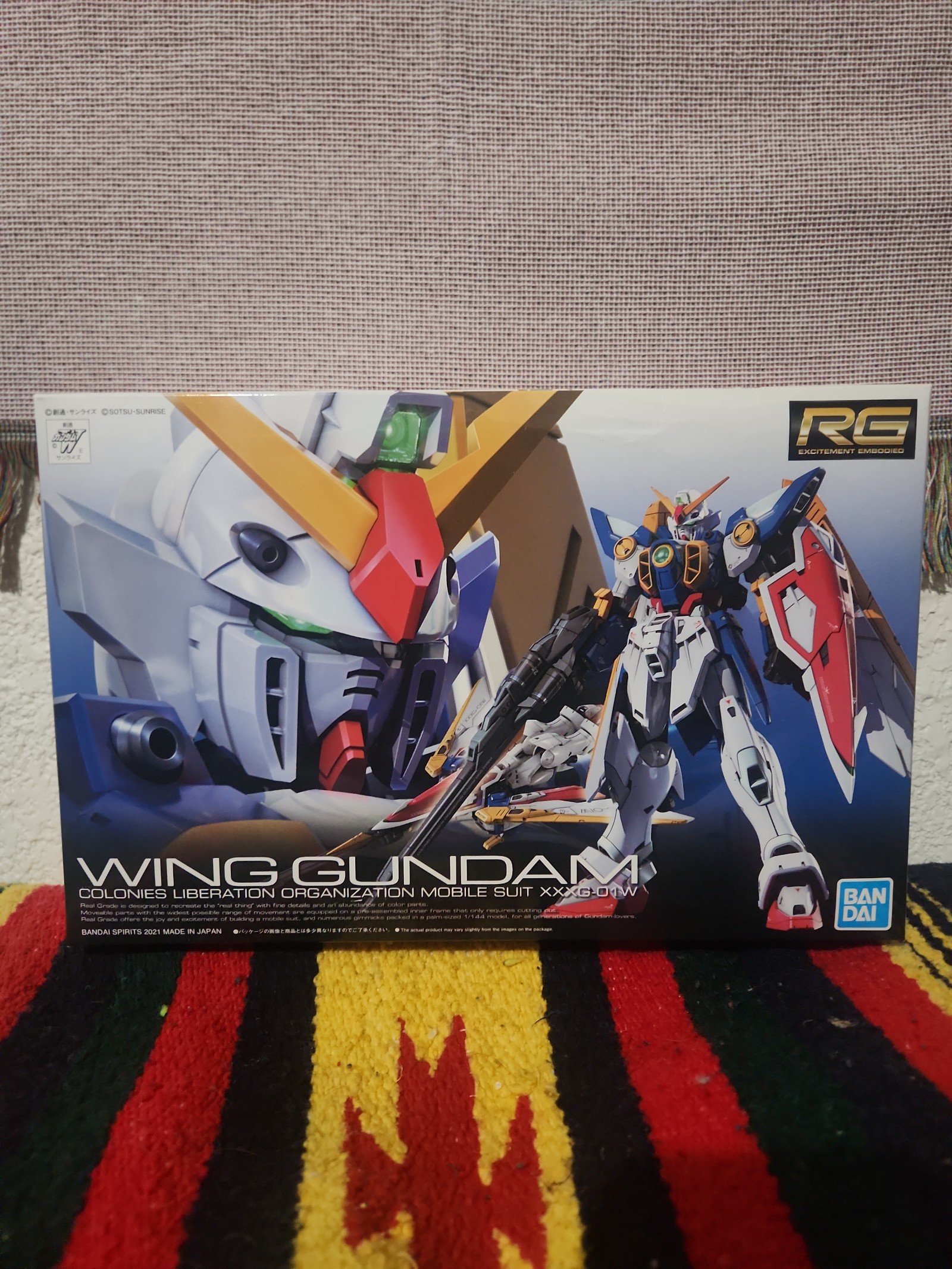 Bandai 1/144 RG Wing Gundam Model Kit