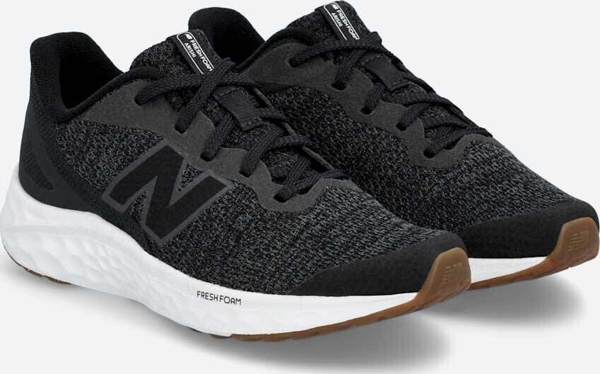 Girl's New Balance Rave Run Sneakers in Black Size 4Y