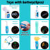 Toy Doctor Kit, 37 Pieces Kids Pretend Play Toys Dentist Medical Role Play