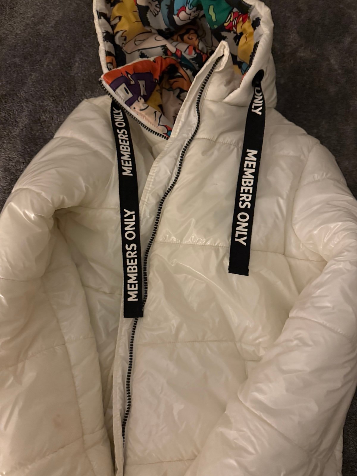 Members only puffer jacket