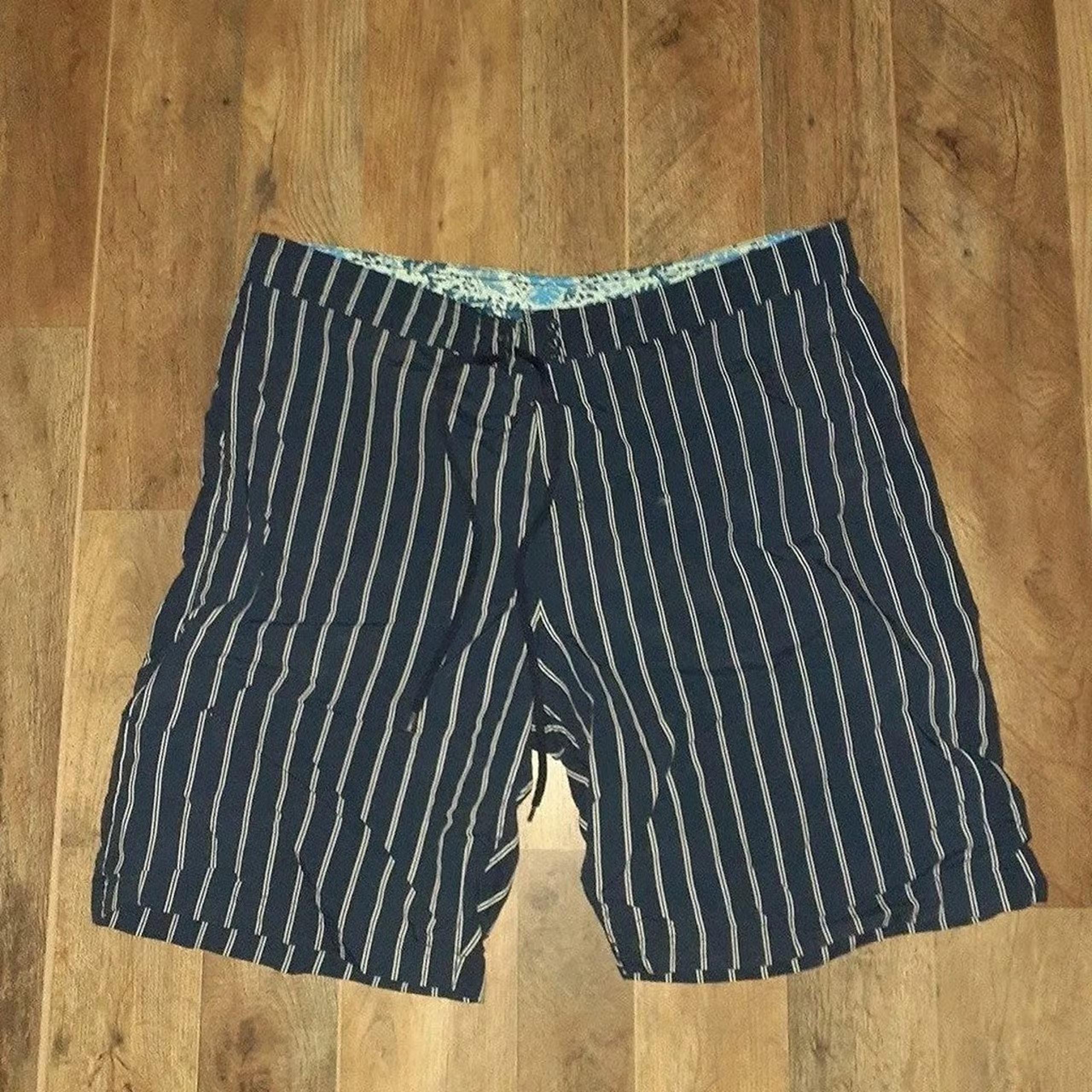 Men's Old Navy Swim Trunks L Navy Blue