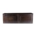 Brookings Bridge Wall Cabinet in Espresso, 21-Inches H by 33-Inches W