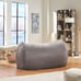 Asher Soft Microfiber Suede 6.5' Bean Bag