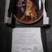 13 Norman Rockford hand painted plates