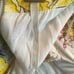 Free People Yara Mini Dress Yellow Floral Small Bohemian Cottage Flutter Sleeve