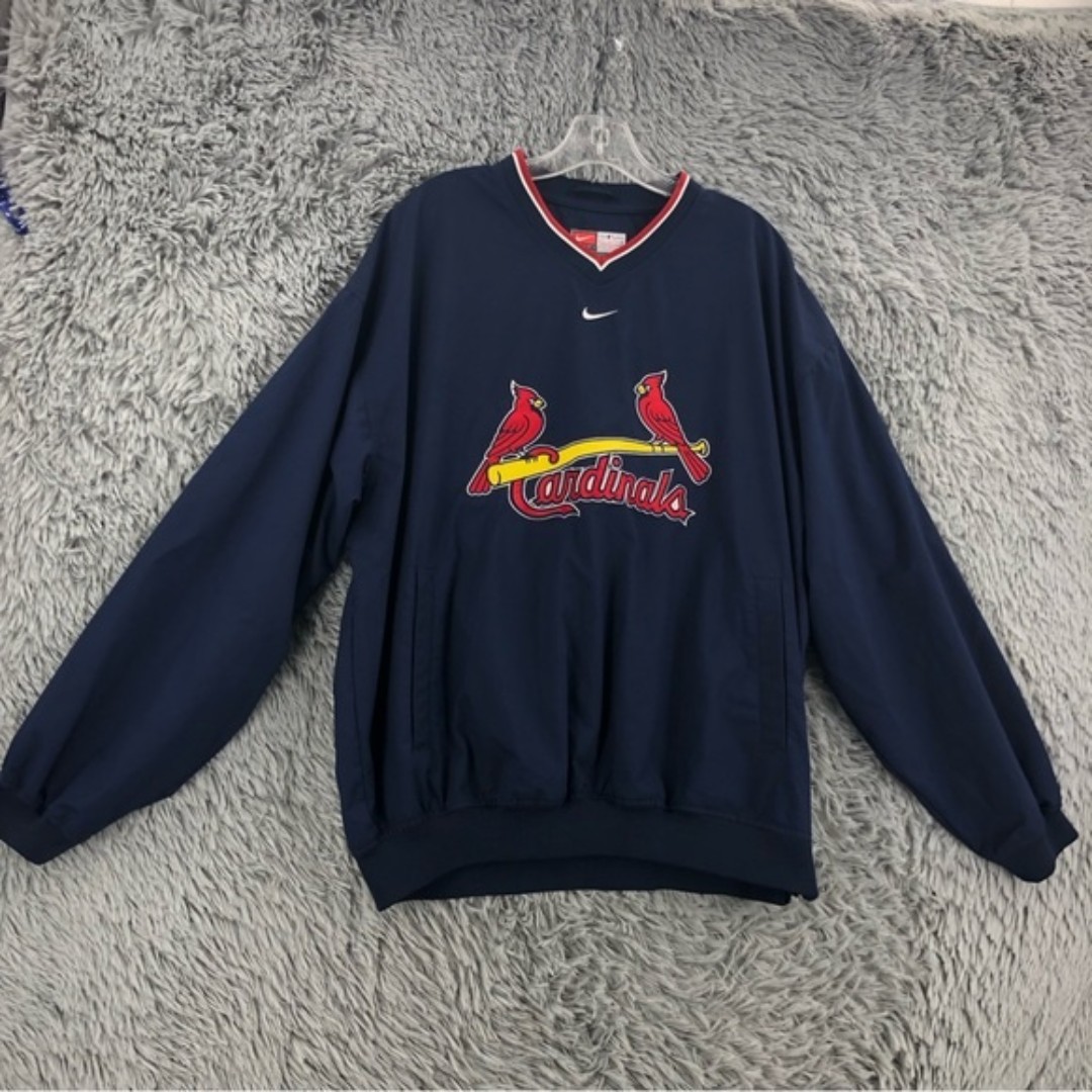 Genuine Merchandise Nike Team Unisex Large St Louis Cardinals Baseball Pullover