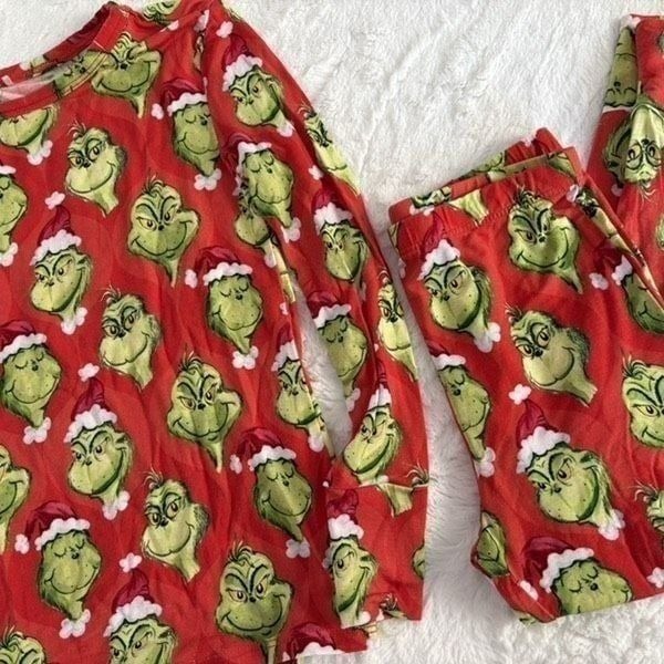 Posh Peanut X The Grinch Classic pajama Set 5/6