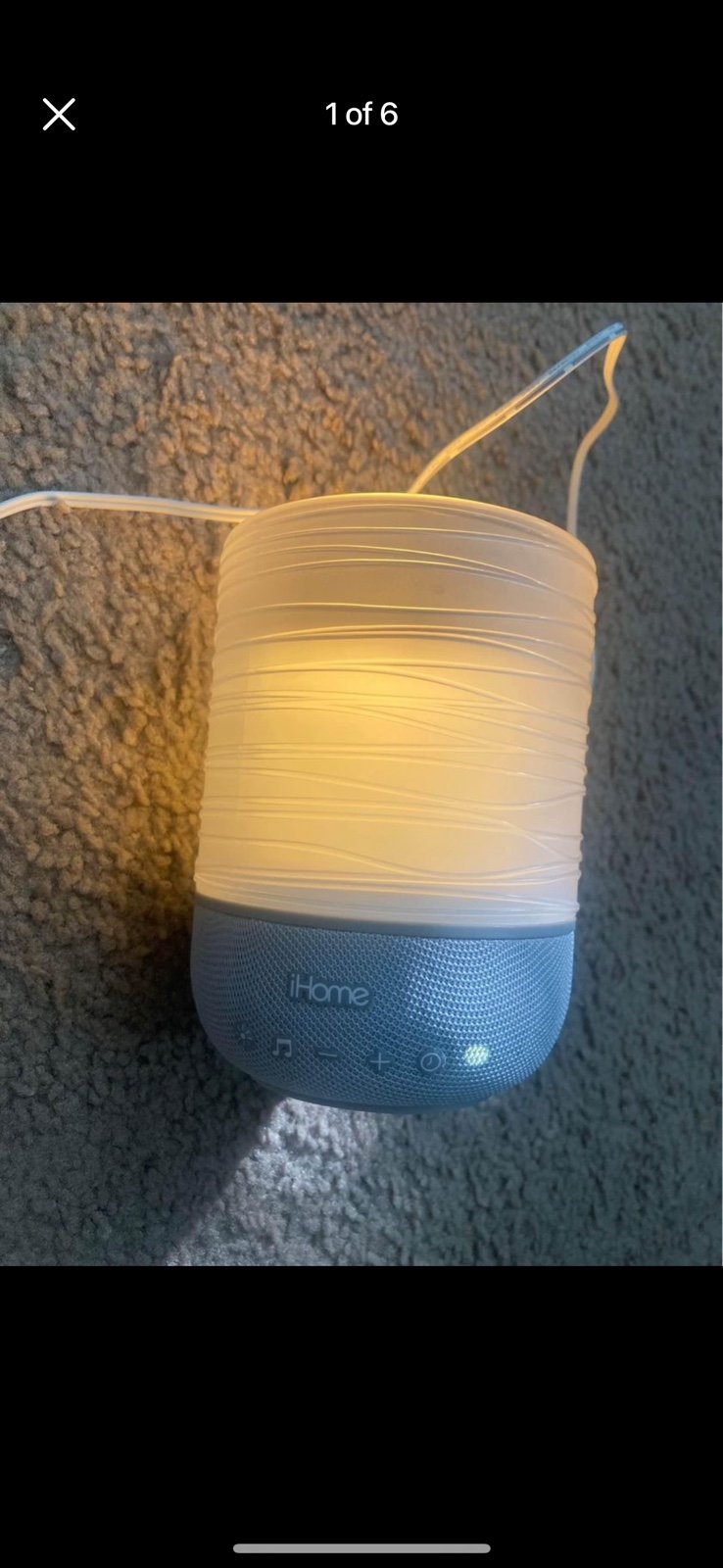 ihome Zenergy Sounds Therapy Candle For Sleep And Meditation