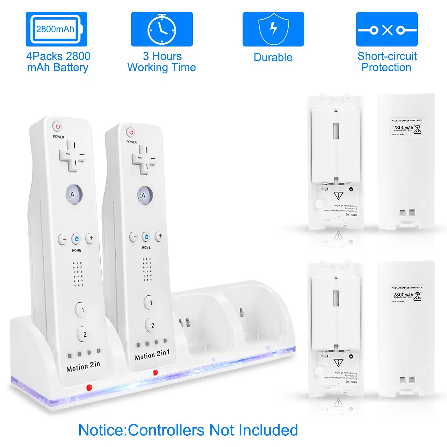 Nintendo Wii 4-Remote Charging Dock