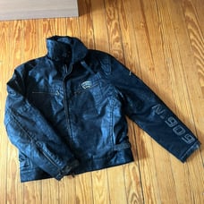 faux leather fleece jackets