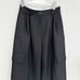 The Frankie Shop Pants Maesa Cargo Pants Straight Leg Pleated Black Trouser