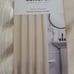 New Kohls Sonoma Shower Curtain Ivory Beige Woven Quinn Collection