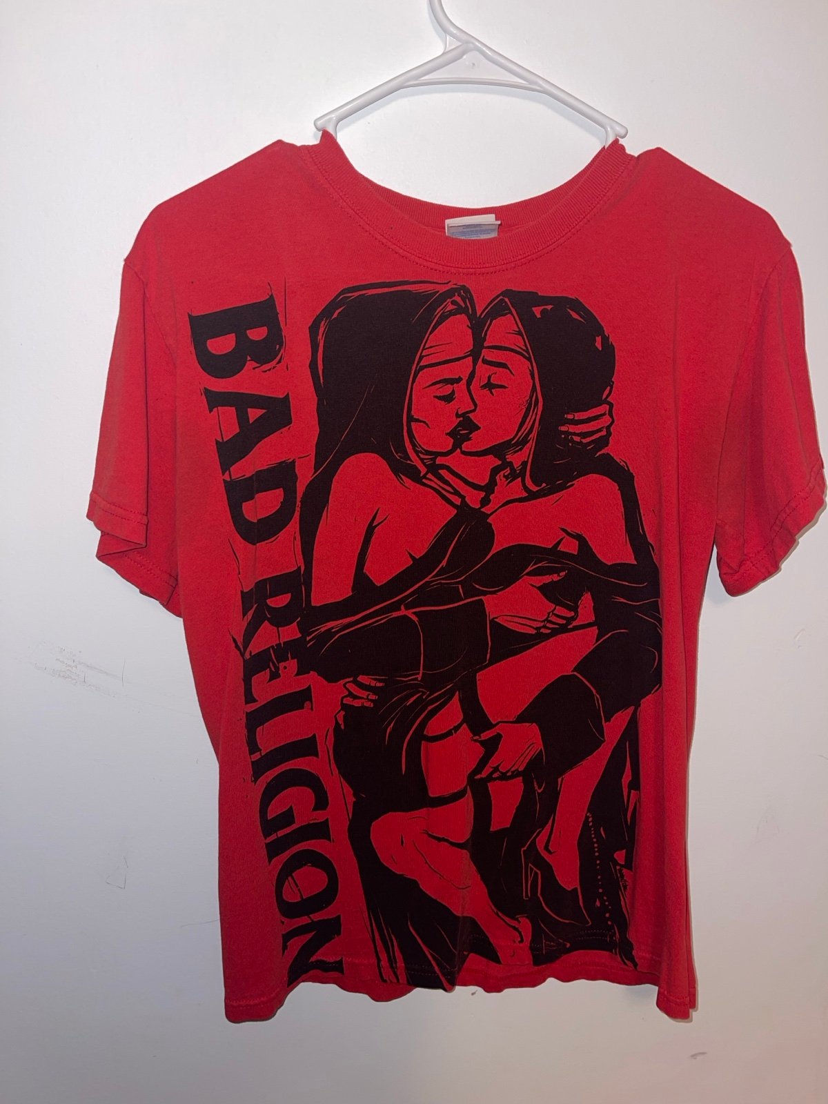 VERY RARE Y2K Bad Religion Naughty NUNS Shirt