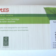Sustainable Earth Remanufactured Toner Cartridge Replacement for HP 85A (Black)