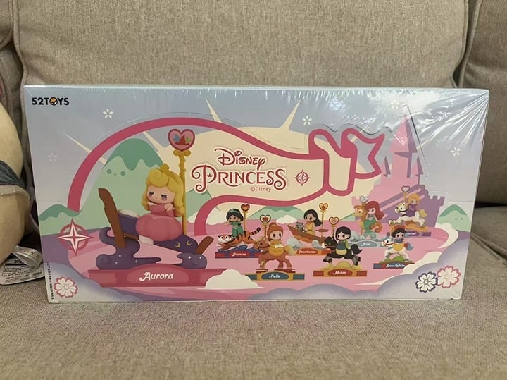 Disney Princess Blind box Carousel Figure whole box 8PCS NEW 52TOYS NEW