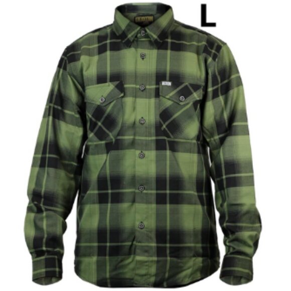DIXXON Flannel -STURGIS CRAZY HORSE-Limited Edition Flannel Shirt - Men's L