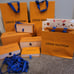 Louis Vuitton shopping bag