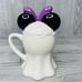 Nwt Disney Minnie Mouse Ghost coffee Mug cup / Lid Halloween fall decoration