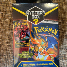 Pokemon Mystery Hanger Box Walmart 3 Booster Packs