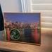 Vintage New York Clock Light & decoration Optic Fibre lamp Venus Quartz Skyline
