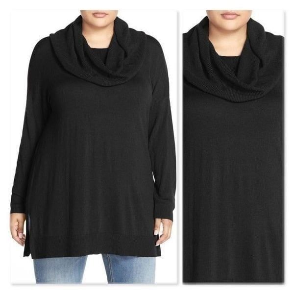 Caslon Cowl Neck Tunic Sweater sz 1X