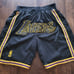 Lakers shorts black edition - All sizes available