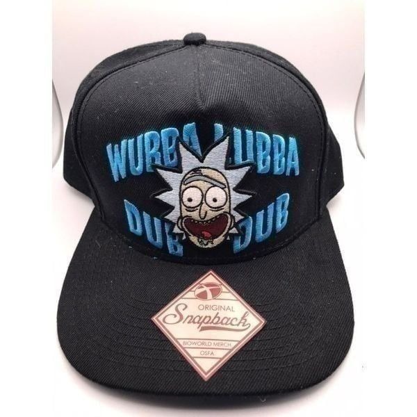 RICK & MORTY GRAPHIC SNAPBACK HAT