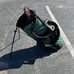 Nike Golf Bag 4-Way Divider Stand Carry Green Black 3-Pockets Mens USED